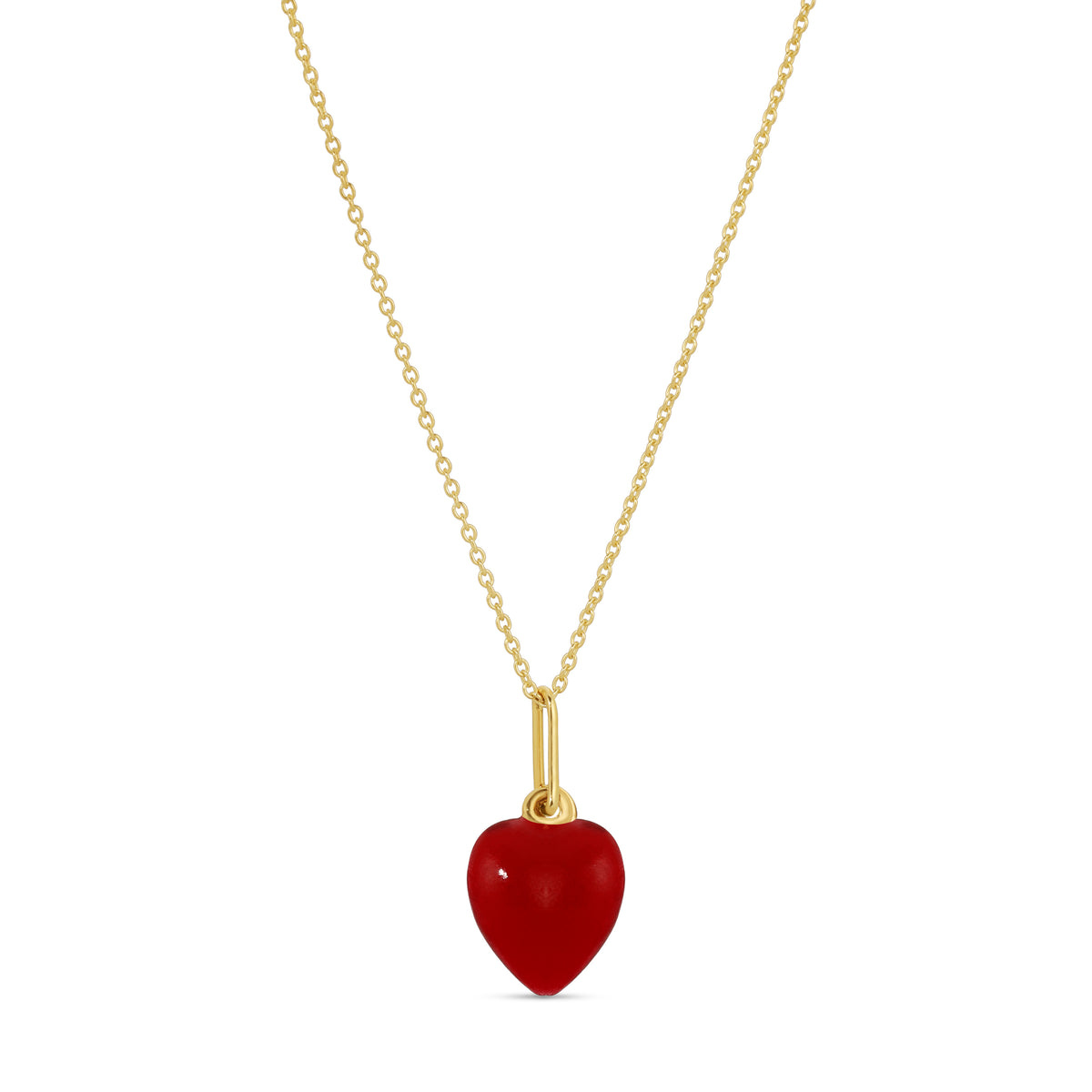 The Heart Emoji necklace-Charm | Hortense Jewelry: Paris Savoir