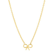 Load image into Gallery viewer, The Itsy Bitsy Bow Necklace