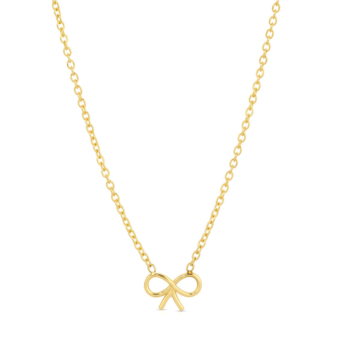 The Itsy Bitsy Bow Necklace