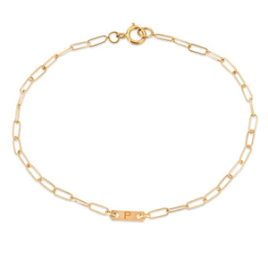 The Link ID Bracelet | Hortense Jewelry - custom handmade bracelets, beautiful handmade bracelets, handmade bracelets and necklaces