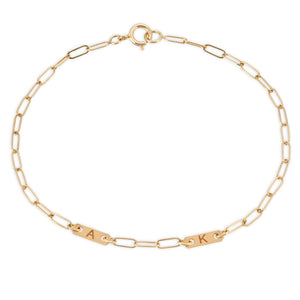 The Link ID Bracelet | Hortense Jewelry - custom handmade bracelets, beautiful handmade bracelets, handmade bracelets and necklaces