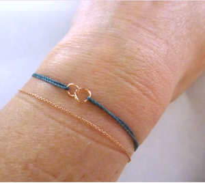 "Together" bracelet | Hortense Jewelry - handcrafted artisan jewelry, affordable handmade jewelry, delicate handcrafted jewelry