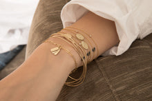 Load image into Gallery viewer, The Mini Mini Me Bracelet-Trio Diamonds | Hortense Jewelry - custom handmade bracelets, beautiful handmade bracelets, handmade bracelets and necklaces
