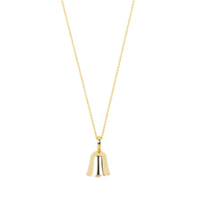 Load image into Gallery viewer, The Wishing Bell Pendant | Hortense Jewelry - handmade designer necklaces, designer gold necklaces, designer bridal necklaces, delicate gold necklaces