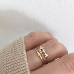 "The Little Fish" ring | Hortense Jewelry - ethical engagement rings, conflict free engagement rings, ethically sourced engagement rings, handmade designer rings