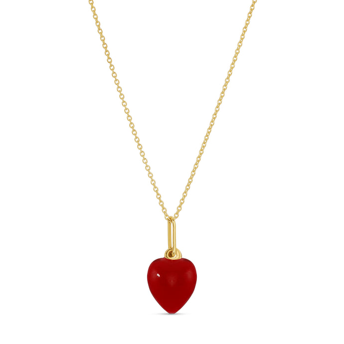 The Heart Emoji necklace-Charm