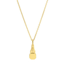 Load image into Gallery viewer, Signet "Plume" Pendant Necklace