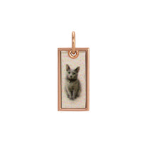 Load image into Gallery viewer, Tag Cat Necklace-Customizable