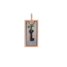 Load image into Gallery viewer, Tag Key necklace-Customizable