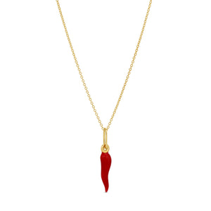 Empowered Chili pepper necklace