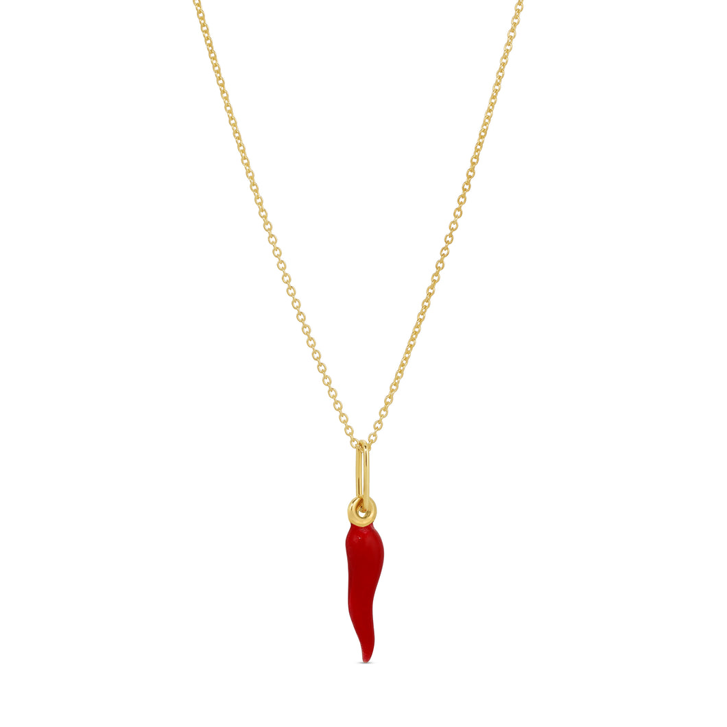 Empowered Chili pepper necklace