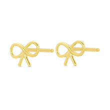 Load image into Gallery viewer, The Itsy Bitsy Bow Studs-earrings