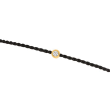 Load image into Gallery viewer, Solitaire Diamond Cord Bracelet