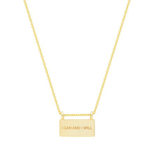 Load image into Gallery viewer, &quot;Tag you&#39;re it&quot; Necklace 14KYG 18&quot; | Hortense Jewelry - handmade designer necklaces, designer gold necklaces, designer bridal necklaces, delicate gold necklaces
