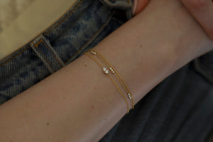 By your side Bracelet | Hortense Jewelry - custom handmade bracelets, beautiful handmade bracelets, handmade bracelets and necklaces