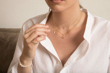 Load image into Gallery viewer, The Mini-Mini Me Pearl Necklace | Hortense Jewelry - beautiful handcrafted necklaces, unique handmade necklaces, handcrafted necklaces and pendants
