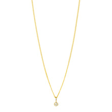 Load image into Gallery viewer, The Mini-Mini Me Diamond Necklace | Hortense Jewelry - handmade designer necklaces, designer gold necklaces, designer bridal necklaces, delicate gold necklaces