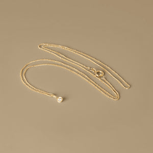 The Mini-Mini Me Diamond Necklace | Hortense Jewelry - beautiful handcrafted necklaces, unique handmade necklaces, handcrafted necklaces and pendants