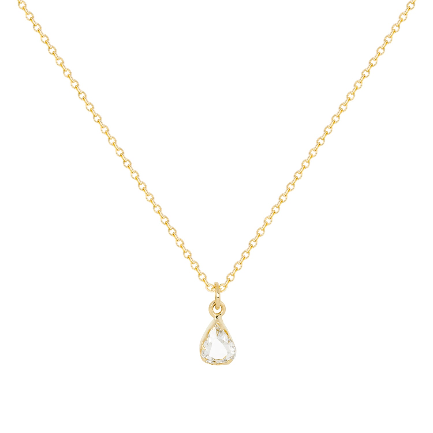 Tear of Joy Necklace Hortense Jewelry: Paris Savoir-Faire x LA