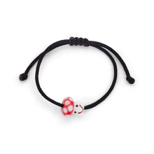Load image into Gallery viewer, Mushroom Cord Bracelet and Necklace