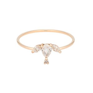 The “Puppy” ring 14KYG 4.5 | Hortense Jewelry - ethical diamond rings, delicate designer rings, designer gold rings