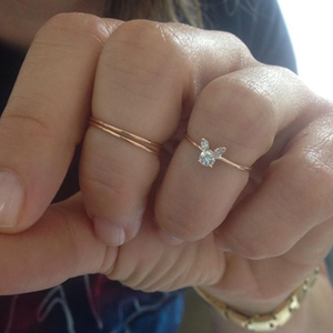 The “Kitty” ring | Hortense Jewelry - ethical engagement rings, conflict free engagement rings, ethically sourced engagement rings, handmade designer rings