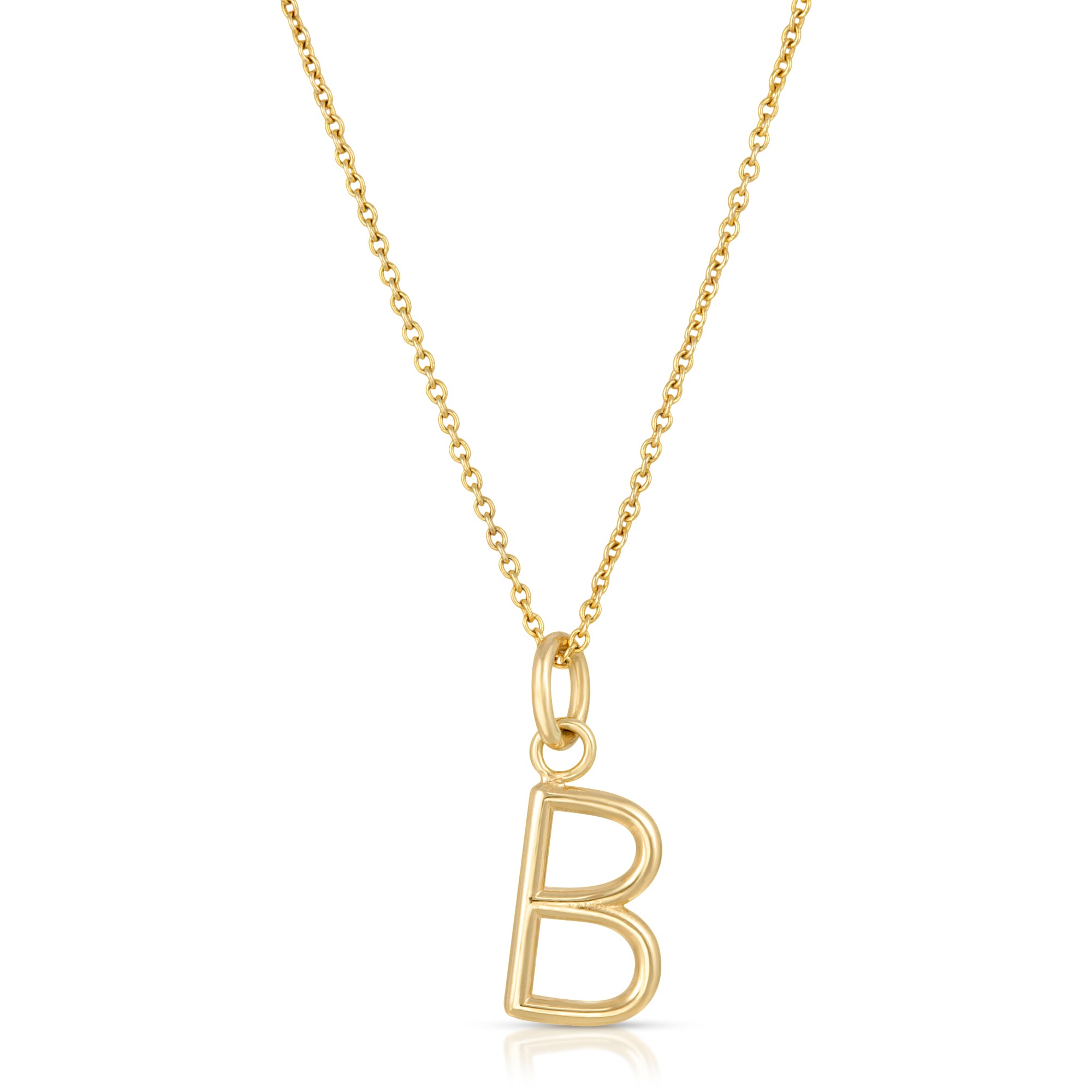 Letter(s) Necklace  Hortense Jewelry: Paris Savoir-Faire x LA Glamour