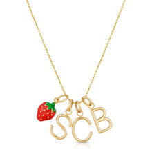 Load image into Gallery viewer, Letters Charm Necklace