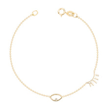 Load image into Gallery viewer, Wink-Bracelet | Hortense Jewelry - handcrafted beaded bracelets, handcrafted gold bracelets, handmade pearl bracelets, delicate handmade bracelets